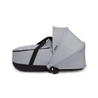 Stokke YOYO Bassinet, Includes Thick Double Mattress, Lightweight Newborn Carrycot, Flat Recline, Easy Clip-On, Breathable & Foldable - Requires YOYO Frame (Sold Separately)-Stone