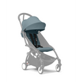 Stokke YOYO³ 6 Months+ Color Pack – Textiles Only: Seat Pad, Extendable Canopy & Zipped Back Pocket, for Baby (6 Months to 4 Years) - Requires YOYO Frame (Sold Separately)- Aqua