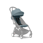 Stokke YOYO³ 6 Months+ Color Pack – Textiles Only: Seat Pad, Extendable Canopy & Zipped Back Pocket, for Baby (6 Months to 4 Years) - Requires YOYO Frame (Sold Separately)- Aqua