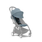 Stokke YOYO³ 6 Months+ Color Pack – Textiles Only: Seat Pad, Extendable Canopy & Zipped Back Pocket, for Baby (6 Months to 4 Years) - Requires YOYO Frame (Sold Separately)- Aqua
