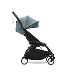 Stokke YOYO³ 6 Months+ Color Pack – Textiles Only: Seat Pad, Extendable Canopy & Zipped Back Pocket, for Baby (6 Months to 4 Years) - Requires YOYO Frame (Sold Separately)- Aqua