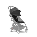 Stokke YOYO³ 6 Months+ Color Pack – Textiles Only: Seat Pad, Extendable Canopy & Zipped Back Pocket, for Baby (6 Months to 4 Years) - Requires YOYO Frame (Sold Separately)- Black