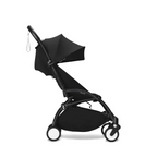 Stokke YOYO³ 6 Months+ Color Pack – Textiles Only: Seat Pad, Extendable Canopy & Zipped Back Pocket, for Baby (6 Months to 4 Years) - Requires YOYO Frame (Sold Separately)- Black