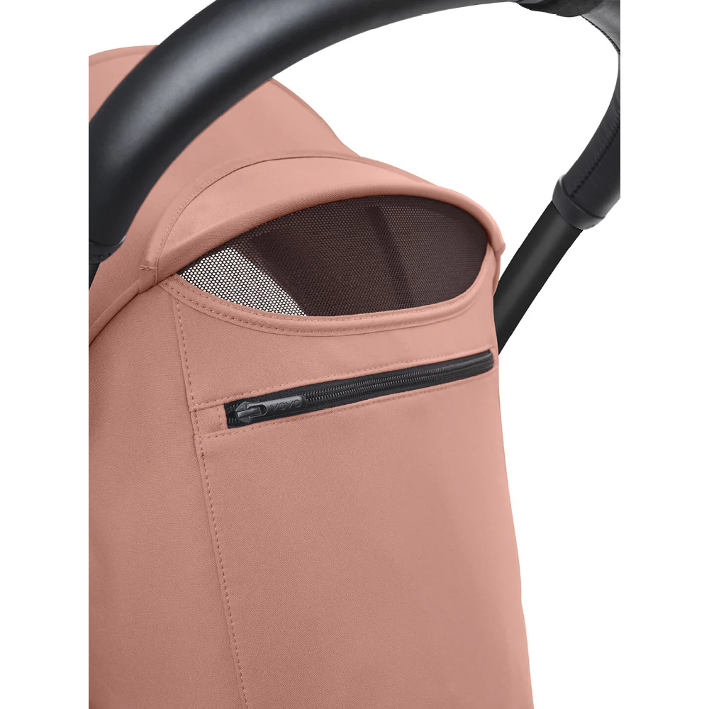 Stokke YOYO³ 6 Months+ Color Pack – Textiles Only: Seat Pad, Extendable Canopy & Zipped Back Pocket, for Baby (6 Months to 4 Years) - Requires YOYO Frame (Sold Separately)- Ginger