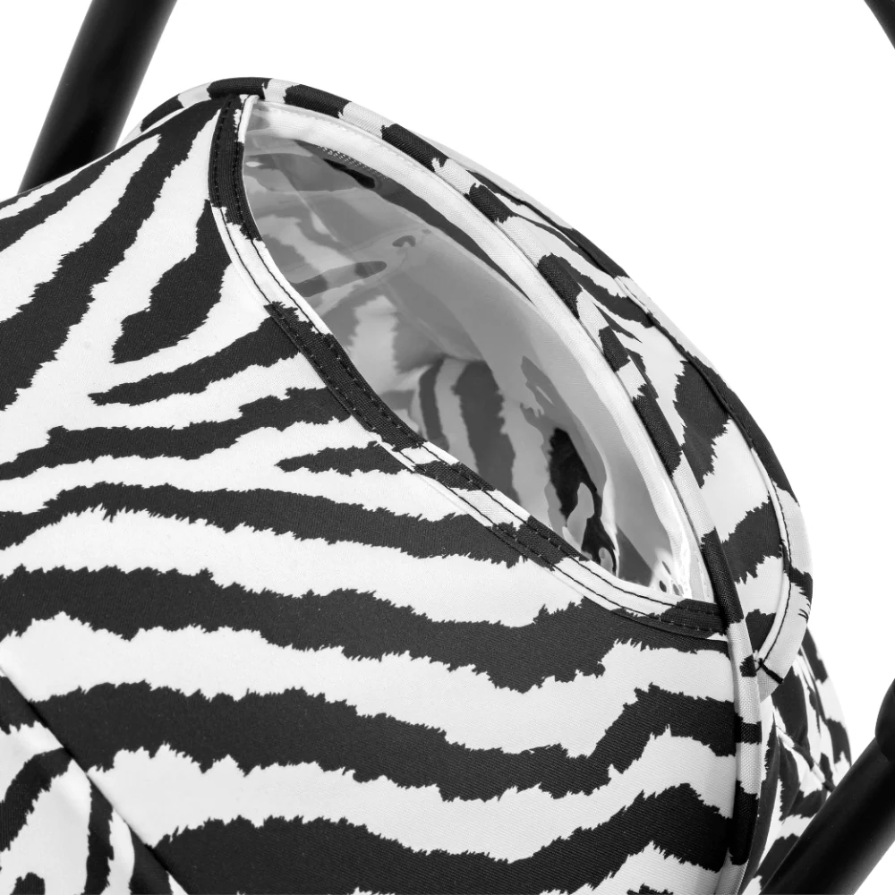 Stokke YOYO³ 6 Months+ Color Pack – Textiles Only: Seat Pad, Extendable Canopy & Zipped Back Pocket, for Baby (6 Months to 4 Years) - Requires YOYO Frame (Sold Separately)- Zebra