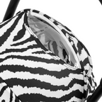 Stokke YOYO³ 6 Months+ Color Pack – Textiles Only: Seat Pad, Extendable Canopy & Zipped Back Pocket, for Baby (6 Months to 4 Years) - Requires YOYO Frame (Sold Separately)- Zebra
