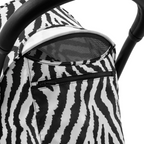Stokke YOYO³ 6 Months+ Color Pack – Textiles Only: Seat Pad, Extendable Canopy & Zipped Back Pocket, for Baby (6 Months to 4 Years) - Requires YOYO Frame (Sold Separately)- Zebra