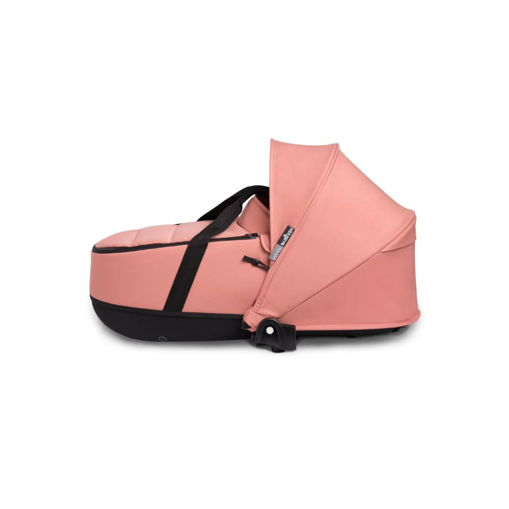 Stokke YOYO Bassinet, Includes Thick Double Mattress, Lightweight Newborn Carrycot, Flat Recline, Easy Clip-On, Breathable & Foldable - Requires YOYO Frame (Sold Separately)-Ginger