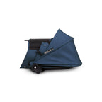 Stokke YOYO Bassinet, Includes Thick Double Mattress, Lightweight Newborn Carrycot, Flat Recline, Easy Clip-On, Breathable & Foldable - Requires YOYO Frame (Sold Separately)-Navy Blue