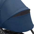 Stokke YOYO³ 0 Months+ Newborn Pack – Flat Lying Newborn Seat with 2.4cm Mattress, Head Support, 5-Point Safety Harness, Foot Cover & Canopy - Requires YOYO Frame -Air France